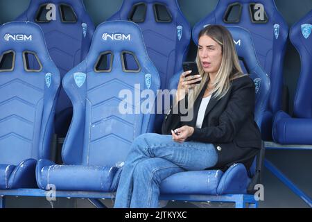 Rebecca Corsi (vice-president of Empoli FC) during Empoli FC vs ACF  Fiorentina, italian soccer