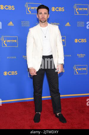 Billy Flynn arriving at the 49th Annual Daytime Emmy Awards held at the Pasadena Civic Auditorium on June 24, 2022 in Pasadena, CA. © OConnor- Arroyo/AFF-USA.com Stock Photo
