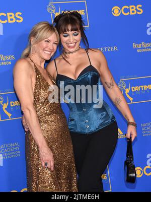 Stacy Haiduk and Sophia Tatum arriving at the 49th Annual Daytime Emmy Awards held at the Pasadena Civic Auditorium on June 24, 2022 in Pasadena, CA. © OConnor- Arroyo/AFF-USA.com Stock Photo