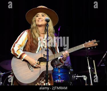 Lainey Wilson at the Marty Stuart Late Night Jam held at the Ryman Auditorium on June 8, 2022,  in Nashville, TN. © Curtis Hilbun / AFF-USA.com Stock Photo