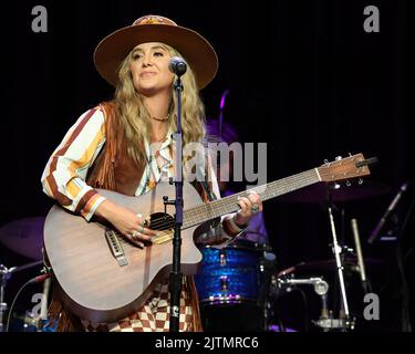 Lainey Wilson at the Marty Stuart Late Night Jam held at the Ryman Auditorium on June 8, 2022,  in Nashville, TN. © Curtis Hilbun / AFF-USA.com Stock Photo