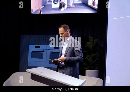 Berlin, Berlin, Germany. 31st Aug, 2022. Bosch Press conference during IFA 2022 Berlin. (Credit Image: © Beata Siewicz/Pacific Press via ZUMA Press Wire) Stock Photo