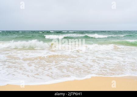 Eoropie beach (Traigh Shanndaigh) on Isle of Lewis, Scotland Stock Photo