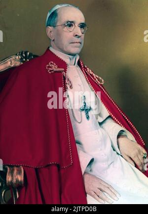 POPE PIUS XII about 1950 Stock Photo