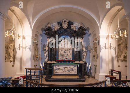 Tomb of St Boniface, cathedral, Fulda, Hesse, Germany Stock Photo
