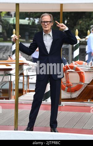 Venice, Italy. 01st Sep, 2022. Bill Nighy seen arriving at the Excelsior Hotel at the 79th Venice International Film Festival on September 1, 2022 in Venice, Italy. ( Credit: Sipa USA/Alamy Live News Stock Photo