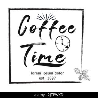 Coffee, Coffe Shop, Cafe Logo Design. Inspiration Vector coffee shop labels. Stock Vector