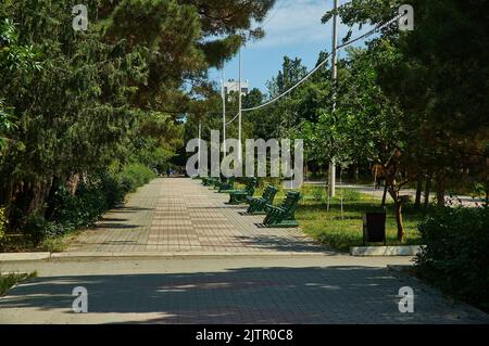 Kaspiysk,  city in the Republic of Dagestan, Russia, located on the Caspian Sea Stock Photo