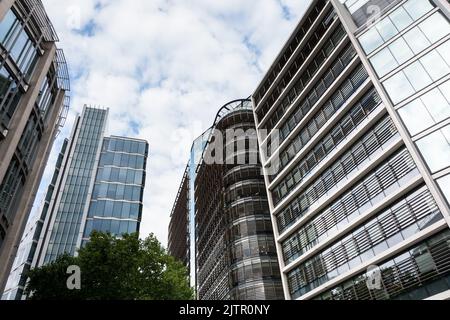 Taylor Wessing UK head office at 5 New Street Square, City of London, England, UK Stock Photo