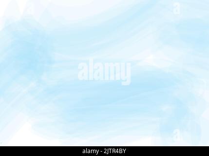 Light watercolor backround border on white. Abstract colorful watercolor for background, hand painted watercolor, watercolor bakcround. Vector. Stock Vector