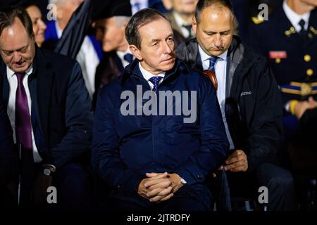 Gdansk, Poland. 01st Sep, 2022. Polish Senate Marshal - Tomasz Grodzki seen during the 83rd anniversary of the outbreak of World War II in Westerplatte. Credit: SOPA Images Limited/Alamy Live News Stock Photo