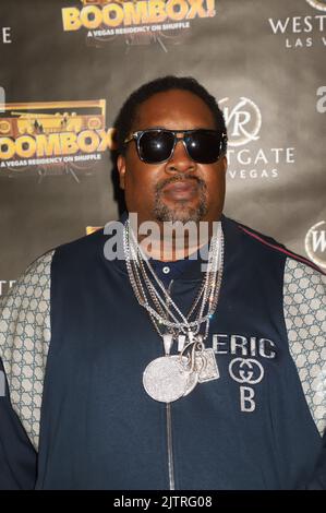 Eric B Attends Boombox! Grand Opening, The Only Hip-Hop Residency Production Show In Las Vegas International Theater  Las Vegas, Nv  August 31, 2022 Stock Photo