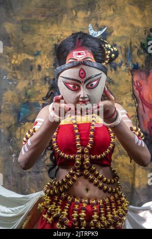 Preety-Makeover - Durga Maa Agomoni shoot❤️... | Facebook