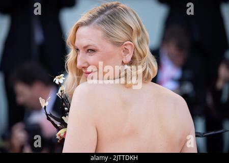 Lido Di Venezia, Italy. 01st Sep, 2022. Cate Blanchett attends the 'Tar' red carpet at the 79th Venice International Film Festival on September 01, 2022 in Venice, Italy. © Photo: Cinzia Camela. Credit: Live Media Publishing Group/Alamy Live News Stock Photo