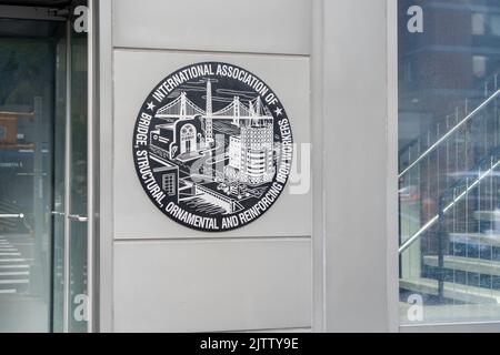 International Association of Bridge, Structural, Ornamental and Reinforcing Iron Workers office building in New York City Stock Photo