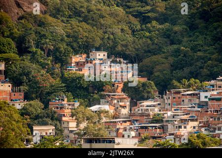 Tijuquinha hill on the west side of Rio de Janeiro Brazil. Stock Photo