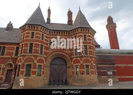 HMP Her Majestys Prison service Strangeways, 1 Southall St, Cheetham Hill, Manchester M60 9AH Stock Photo