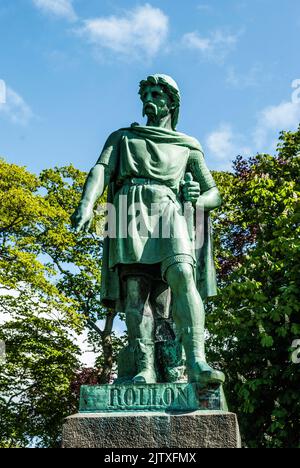 monument for the viking rollo, ålesund, møre og romsdal, norway Stock ...