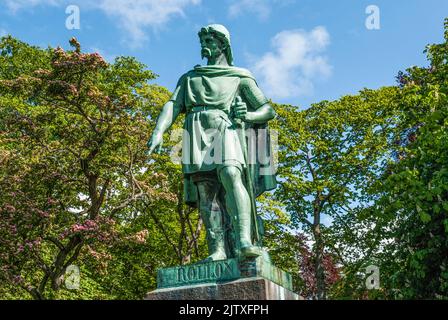 monument for the viking rollo, ålesund, møre og romsdal, norway Stock ...