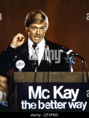 The Candidate Year : 1972 USA Director : Michael Ritchie Robert Redford Stock Photo