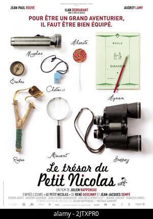 Le Trésor du Petit Nicolas Year : 2021 France Director : Julien Rappeneau French poster Stock Photo