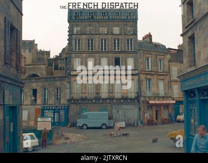 The French Dispatch Year: 2021 USA Director: Wes Anderson Stock Photo