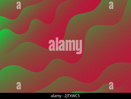 Abstract background bright wave gradient layer cover flyer poster backdrop wallpaper graphic design vector illustration Stock Vector