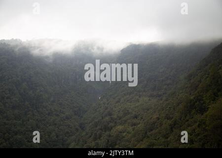 Waterfall at Aberdare National Park, Kenya Stock Photo