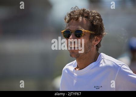 Valentino Rossi Guest Super Bike Misano 2022 Stock Photo