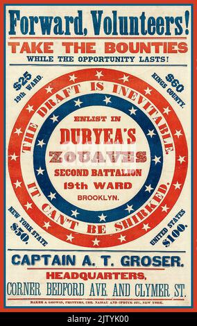 Civil war draft poster hi-res stock photography and images - Alamy