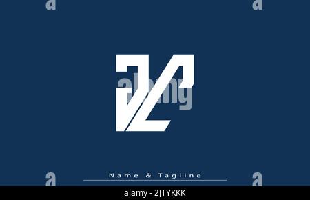 Alphabet letters Initials Monogram logo JC , CJ Stock Vector