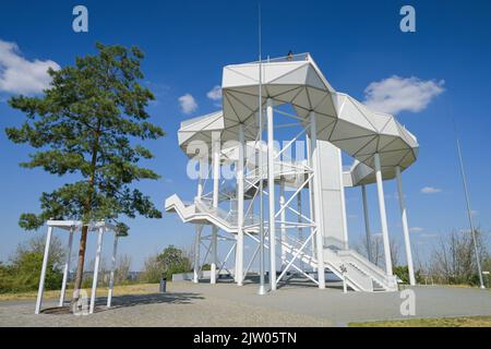 Aussichtsturm Wolkenhain, Kienberg, Gärten der Welt, Marzahn, Berlin