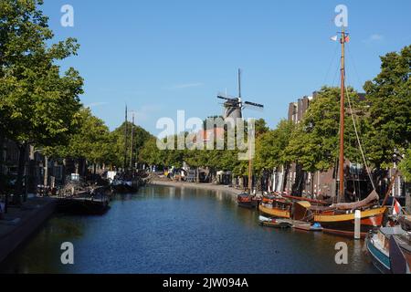 Schiedam, near Rotterdam, Netherlands, Europe. Stock Photo