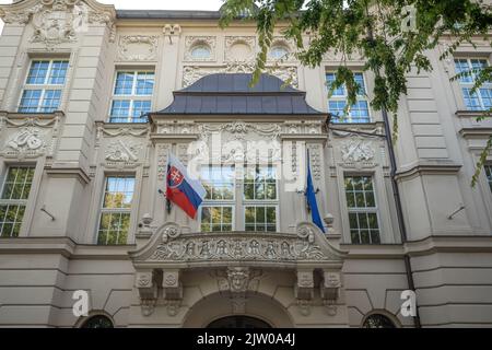 Reduta Building - Slovak Philarmonic - Bratislava, Slovakia Stock Photo ...