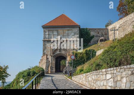 Sigismund Gate at Bratislava Castle - Bratislava, Slovakia Stock Photo