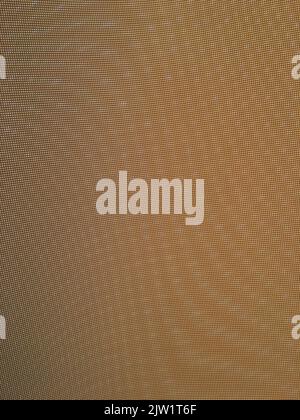 Fine Brown Mesh Fabric Texture Background Close Up Stock Photo