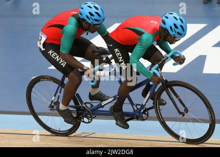 Kennedy OGADA Of Kenya Along With His Pilot Njoki Peter Mwangi In The ...