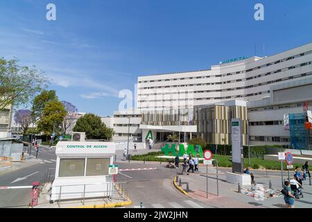 Hospital Universitario Virgen Macarena, City of Seville, Spain Stock Photo
