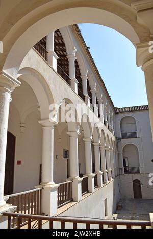 Monastery of the Holy Crosses in Aiguamurcia Tarragona Catalonia Spain Stock Photo