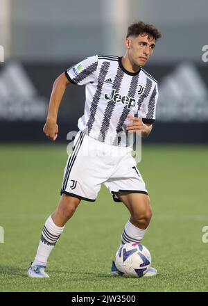 Turin, Italy, 2nd September 2022. Jonas Rouhi of Juventus during the