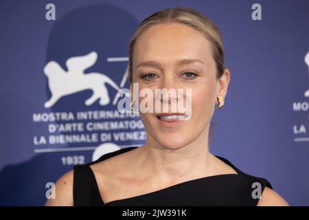 Lido Di Venezia, Italy. 02nd Sep, 2022. Chloe Sevigny attends the photocall for 'Bones And All' at the 79th Venice International Film Festival on September 02, 2022 in Venice, Italy. © Photo: Cinzia Camela. Credit: Independent Photo Agency/Alamy Live News Stock Photo