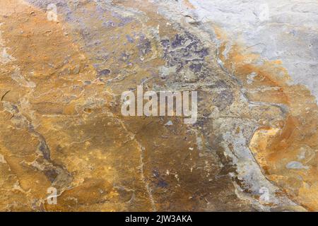 Grunge texture or background with corrosion of the surface. Deep crack on the texture of the surface Stock Photo