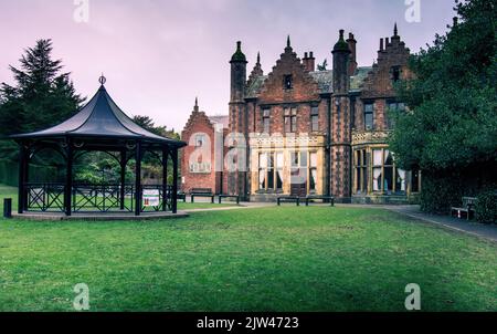 The Walton Hall and Gardens in Walton, Warrington, Cheshire, England Stock Photo