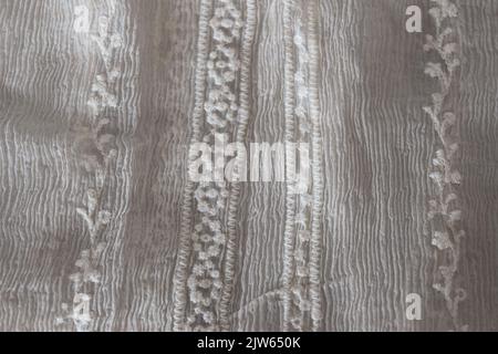 texture of an embroidered cloth Stock Photo