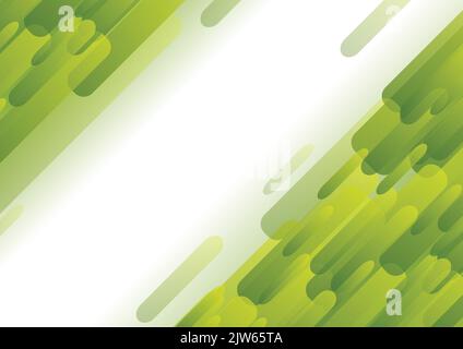Light green abstract tech geometric background. Vector design Stock Vector