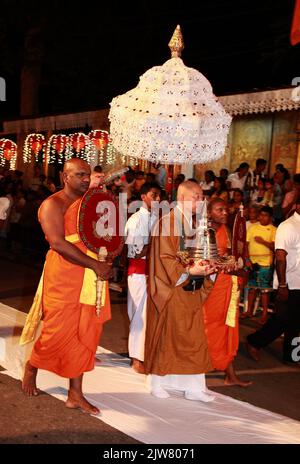 Navam perera procession in Colombo,Sri Lanka Stock Photo