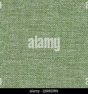 Masterly fabric background in new olive colour. Seamless square texture. Stock Photo