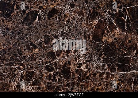 Emperador Gold, brown marble stone slab, texture for perfect interior. Stock Photo