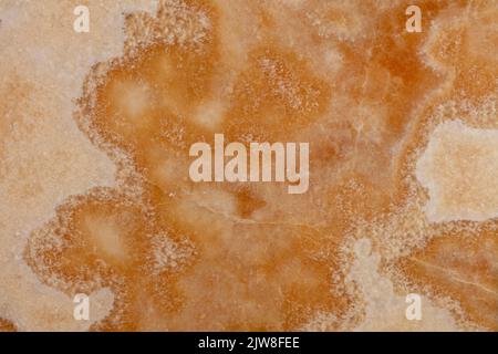 Onyx Miele background, texture in warm color for stylish design. Stock Photo