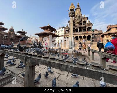Patan Dunbar Square, Kathmandu, Nepal Stock Photo